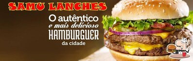 Delicie-se com um hambúrguer no Samu lanches