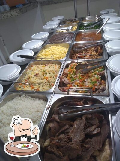 Comida em Restaurante Souza