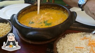 Comida em Restaurante Sal da Terra