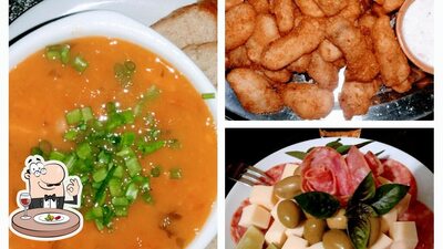 Comida em Taciano leite Bistrô