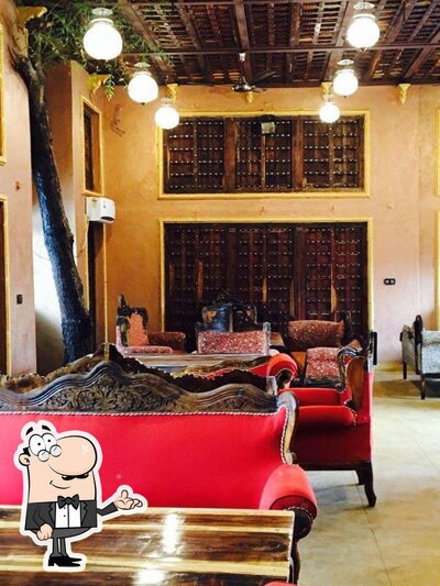The interior of Khana