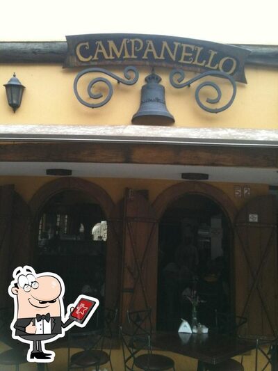 Você pode espairecer no exterior Restaurante Campanello