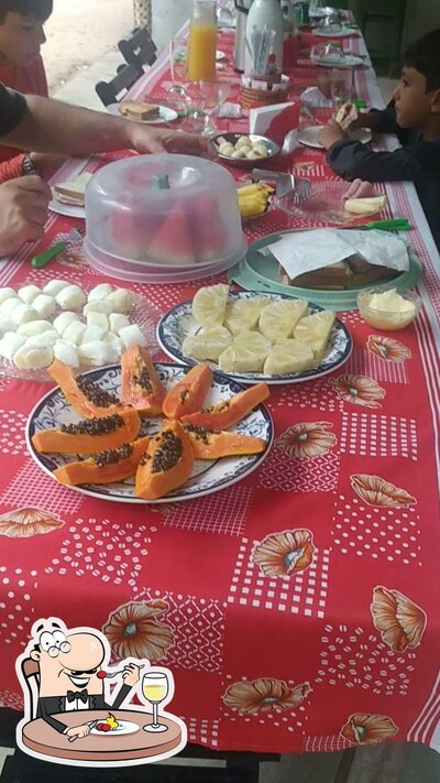 Platos en Restaurante e Redário NOSSA PRAIA