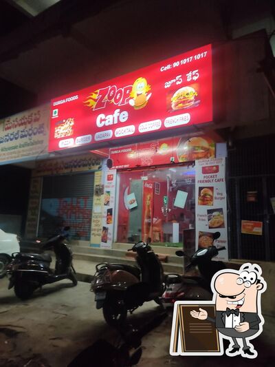 Check out the outside area of Zoop cafe