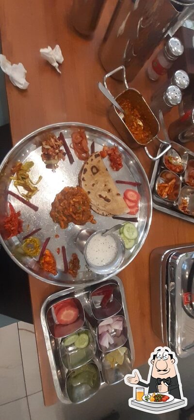 Meals at Khodiyar kathiyvadi resturent