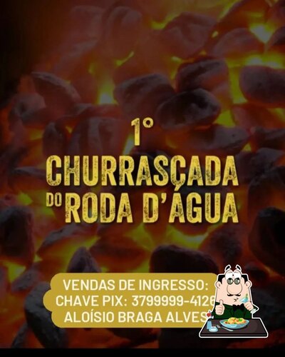 Comida em Restaurante e Lanchonete Roda D'água