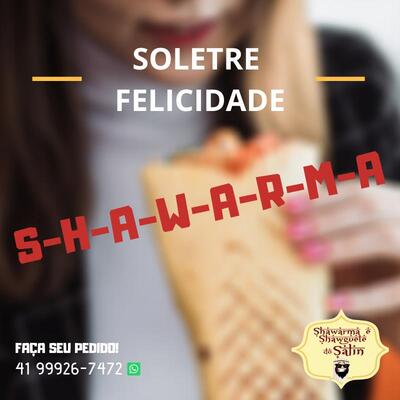 Leia as informações sobre o Shawarma do Salin Araucária PR