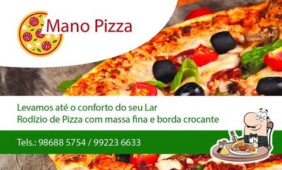 Escolha diferentes tipos de pizza