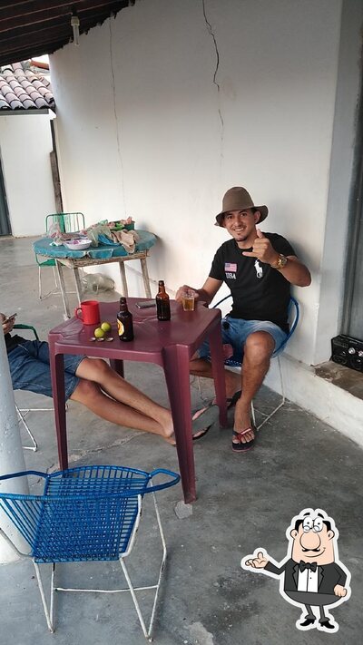 O interior do Bar Do Bogoro