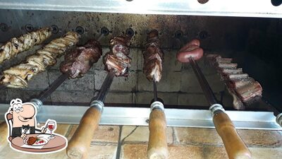 Desfrute da variedade de pratos de carne
