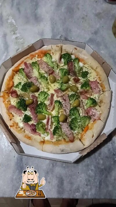 Consiga pizza no Pizzaria Da Casa