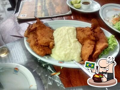 Comida em Restaurante Mar & Sol