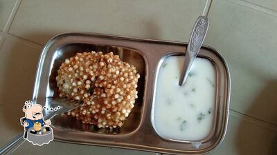 Food at Bhanu Mistri Cha Dhaba ( Pragati )