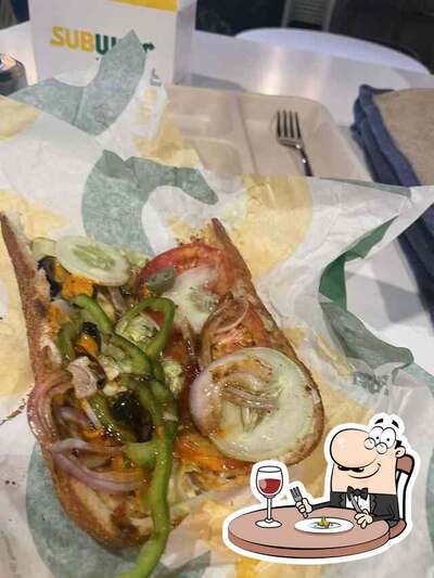 Food at Subway BKC