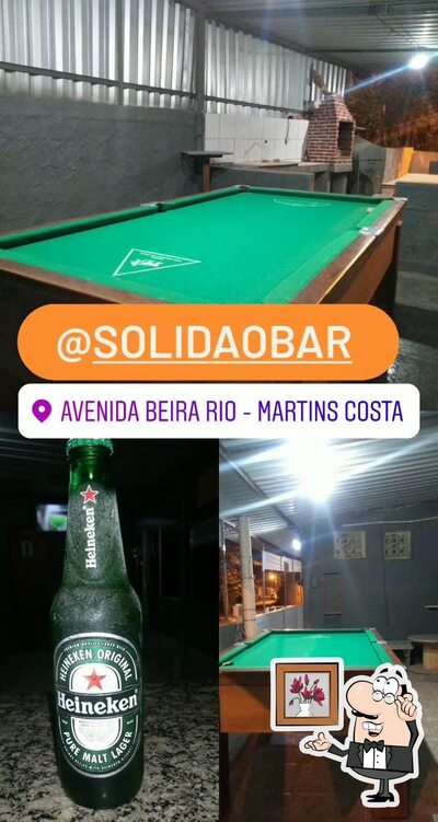 O interior do Bar do Solidão