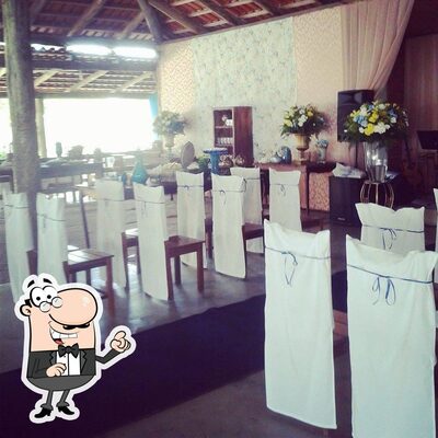 O interior do Churrascaria Recanto da Floresta