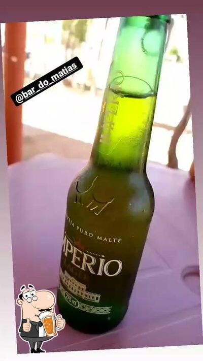 Bar do Matias offerece uma gama de cervejas