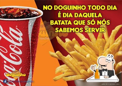 Você pode desfrutar de uma bebida do menu