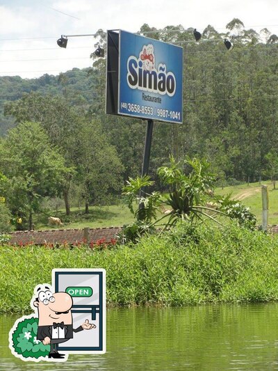 Descubra a parte externa do Restaurante do Simão Braço do Norte SC