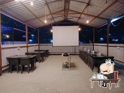 The interior of The Fog City family restaurant