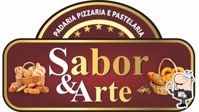 A representação gráfica da marca do Pizzaria Sabor e Arte