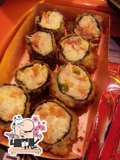 Sushi é um popular prato originário do Japão