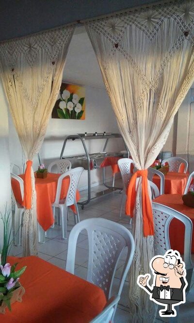 O interior do Restaurante Da Galega