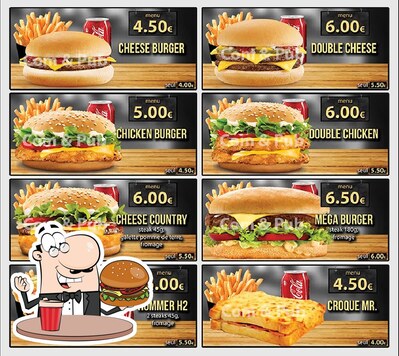 Commandez un hamburger à LE MUST-Paris