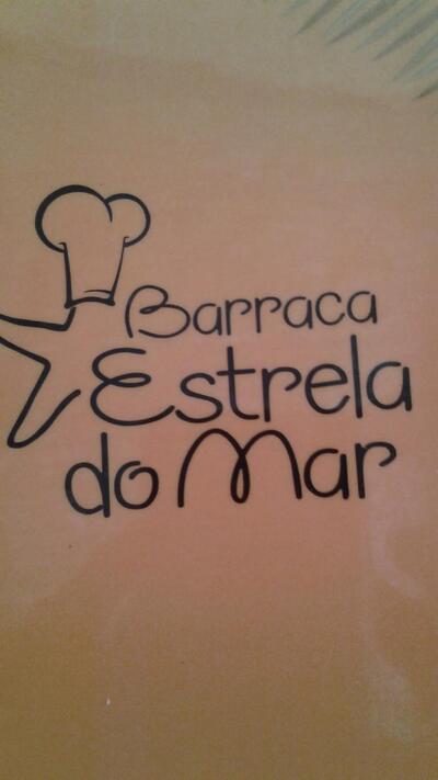 A representação gráfica da marca do Barraca Estrela do Mar