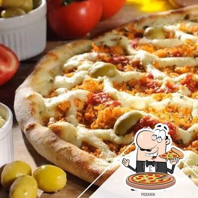 Experimente pizza no Texas Grill