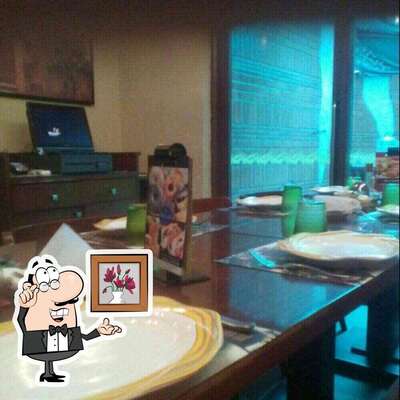 Take a seat at one of the tables at Tuscana