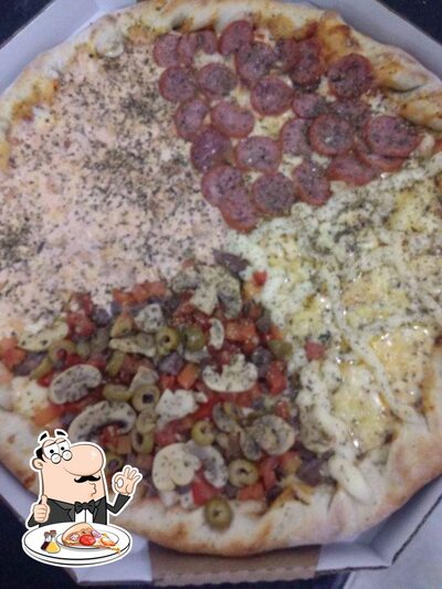No New Pizzas, você pode provar pizza