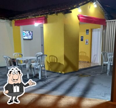 O interior do @lanches