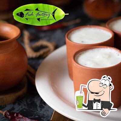 Come and try different drinks served at FOOD FACTORY