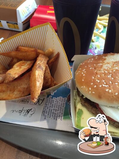 McDonald's serve uma seleção de opções para os amantes dos hambúrgueres