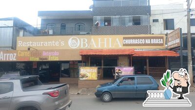 Descubra a área externa do Restaurante do Bahia