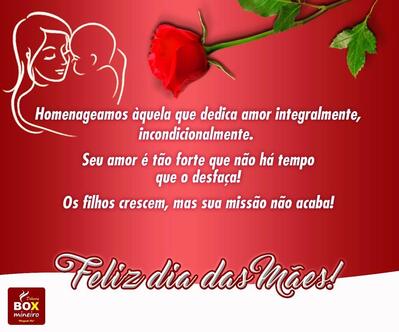 A publicidade apresenta informações sobre o Box Mineiro Itaúna