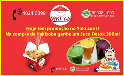 Você pode desfrutar de uma bebida do menu