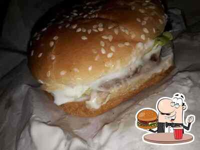 Get a burger at Devil's Kitchen