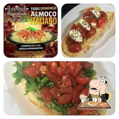 Platos en Baccanale Brasile Restaurante Pub