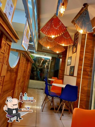The interior of The Country Wok 56 Dukan Indore