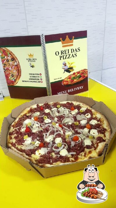 Comida em O Rei das pizzas