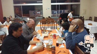 O interior do Caldos & Cia Pontes e Lacerda MT