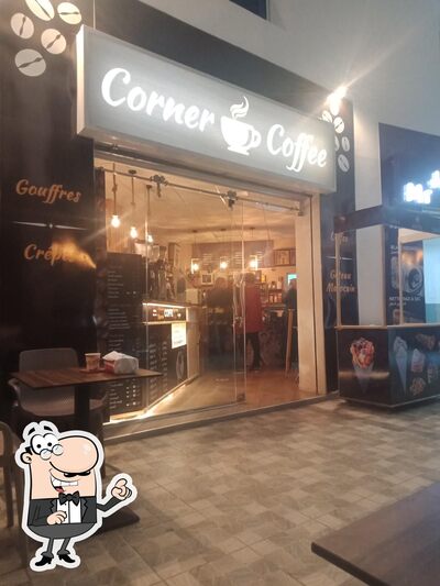 L'intérieur de Corner coffee