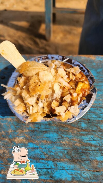 Food at Mukesh Chaat Bhandar