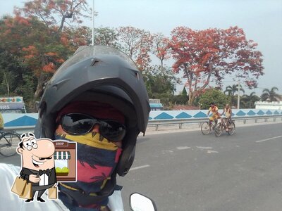 Enjoy the view at the outside area of NH 2