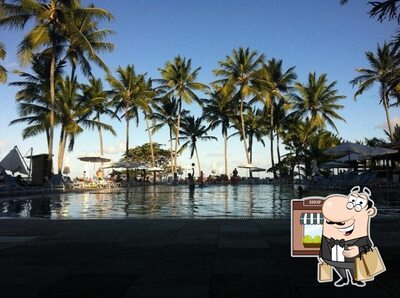 O exterior do Snack Bar do Club Med
