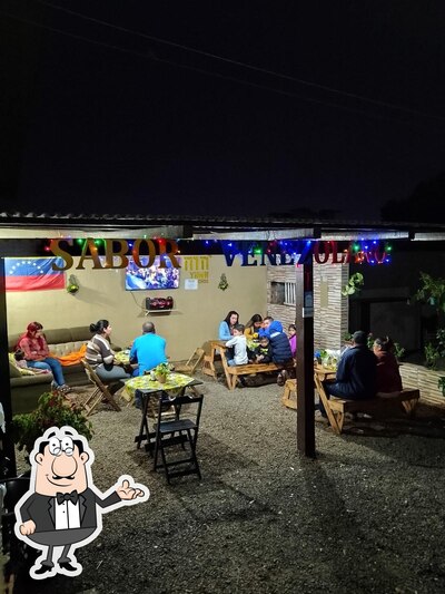 O interior do Sabor venezolano