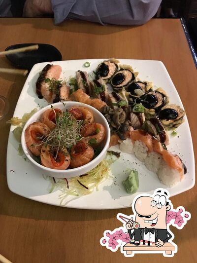 Platos en Nakayoshi Restaurante