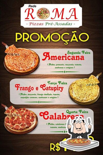 Experimente diferentes variedades de pizza